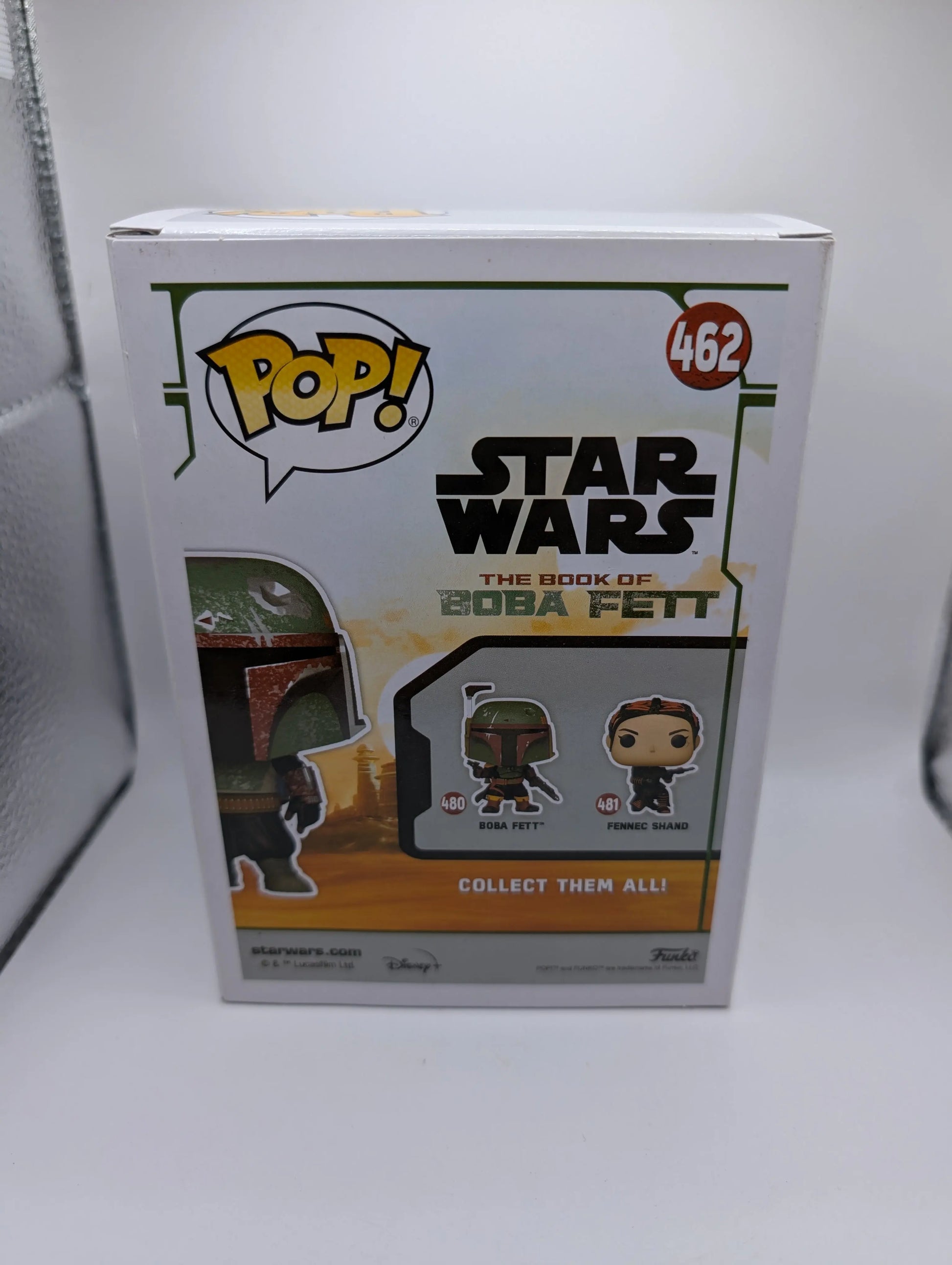 Funko Pop! Star Wars: #462 BOBA FETT (Red Chrome) FRENLY BRICKS - Open 7 Days
