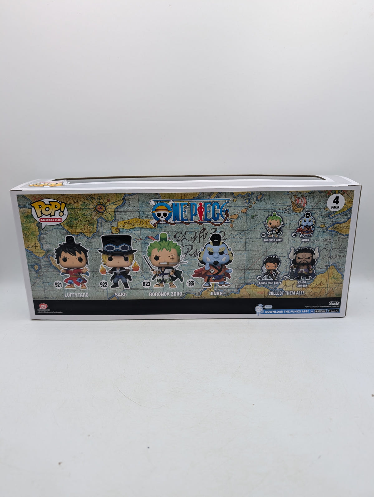 Funko POP! Animation One Piece Luffytaro Sabo Roronoa Zoro Jinbe (4pack), photo 5 image 5