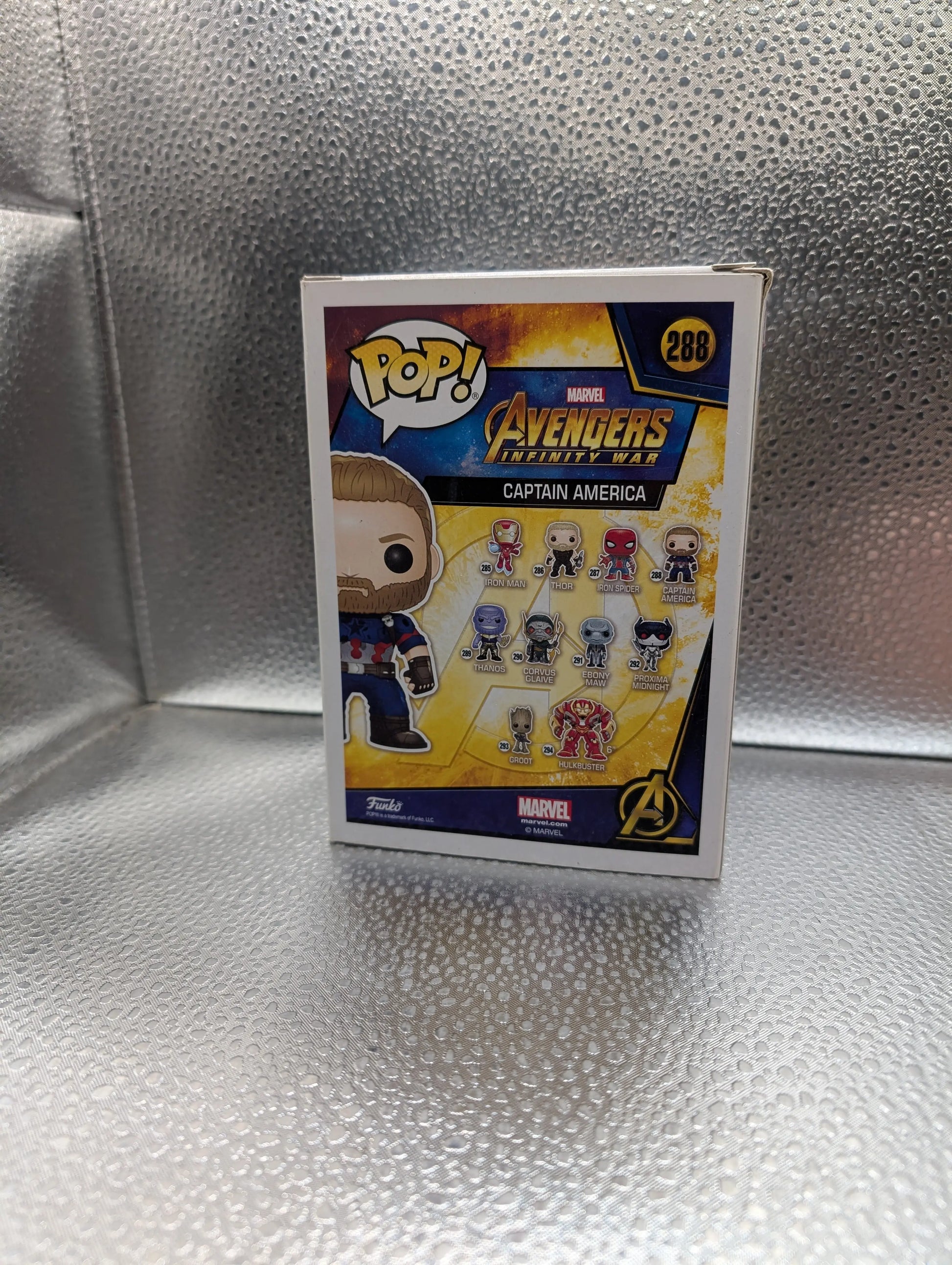 FUNKO Pop Vinyl Captain America Marvel #288 FRENLY BRICKS - Open 7 Days