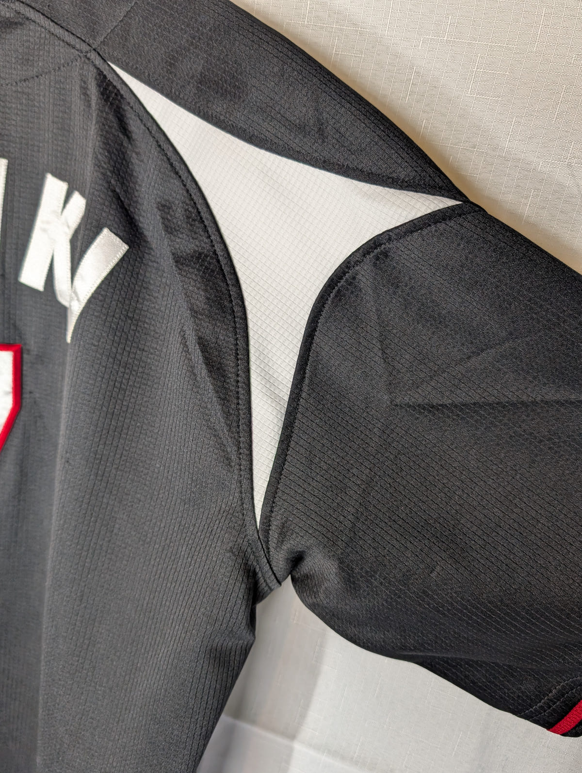 Nippon Baseball Chiba Lotte Marines Away Black/Red 2014-2016 XL Jersey, photo 13 image 13