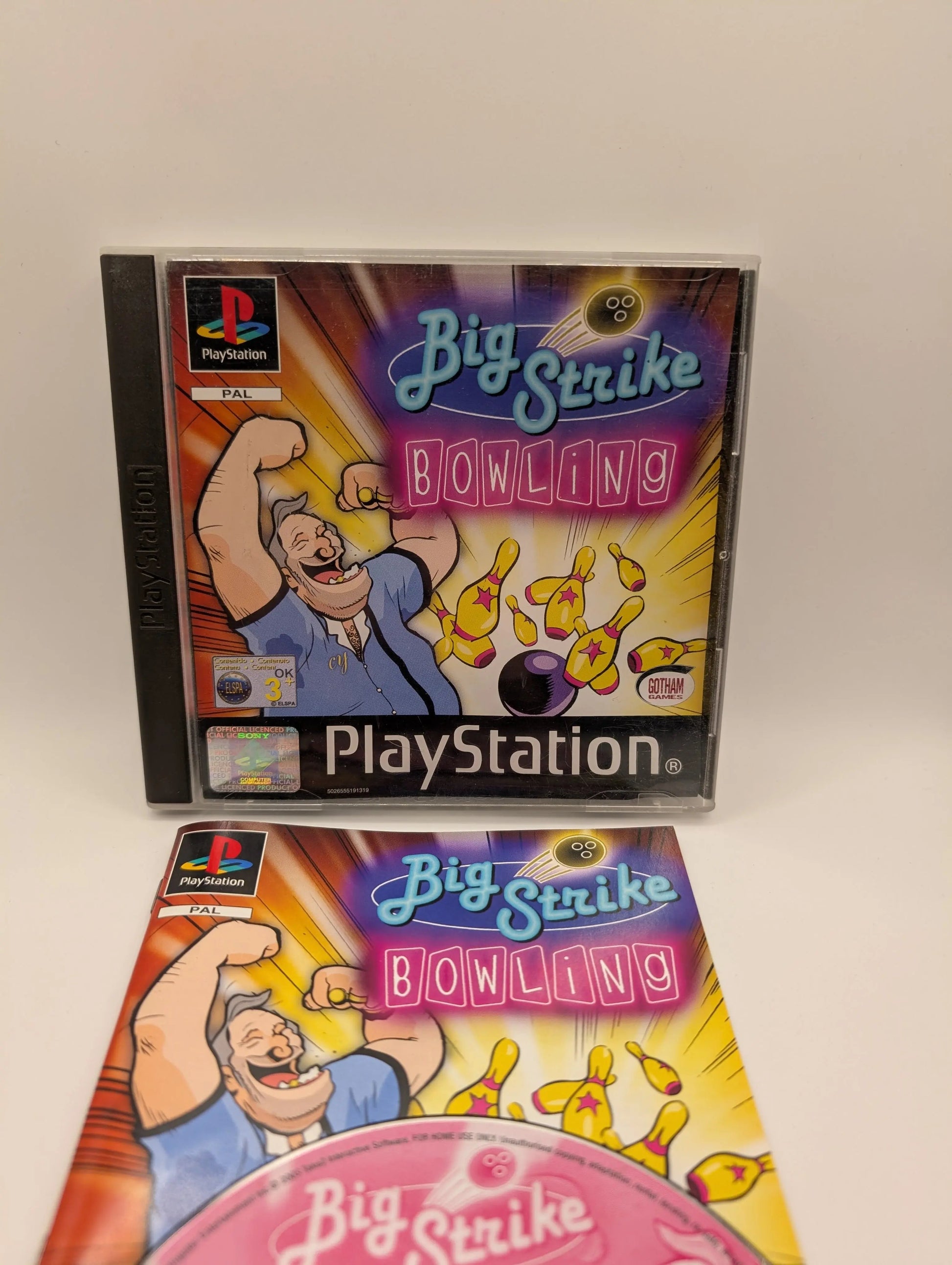 Big Strike Bowling (PS1, 2003) - PAL - Complete in Case PlayStation 1 Video Game FRENLY BRICKS - Open 7 Days