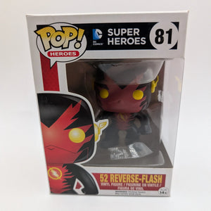 Funko Pop DC  52 Reverse Flash #81  VAULTED FRENLY BRICKS - Open 7 Days