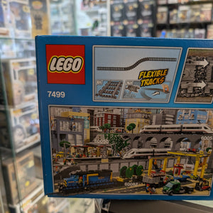 LEGO City 7499 Flexible & Straight Train Tracks New Retired Sealed Building Set FRENLY BRICKS - Open 7 Days
