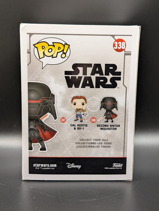 Funko POP! Tv Star Wars #338 Second Sister Inquisitor Vinyl Collectable FRENLY BRICKS - Open 7 Days