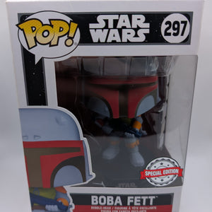 Star Wars Boba Fett Funko Pop! Vinyl #297 - New FRENLY BRICKS - Open 7 Days