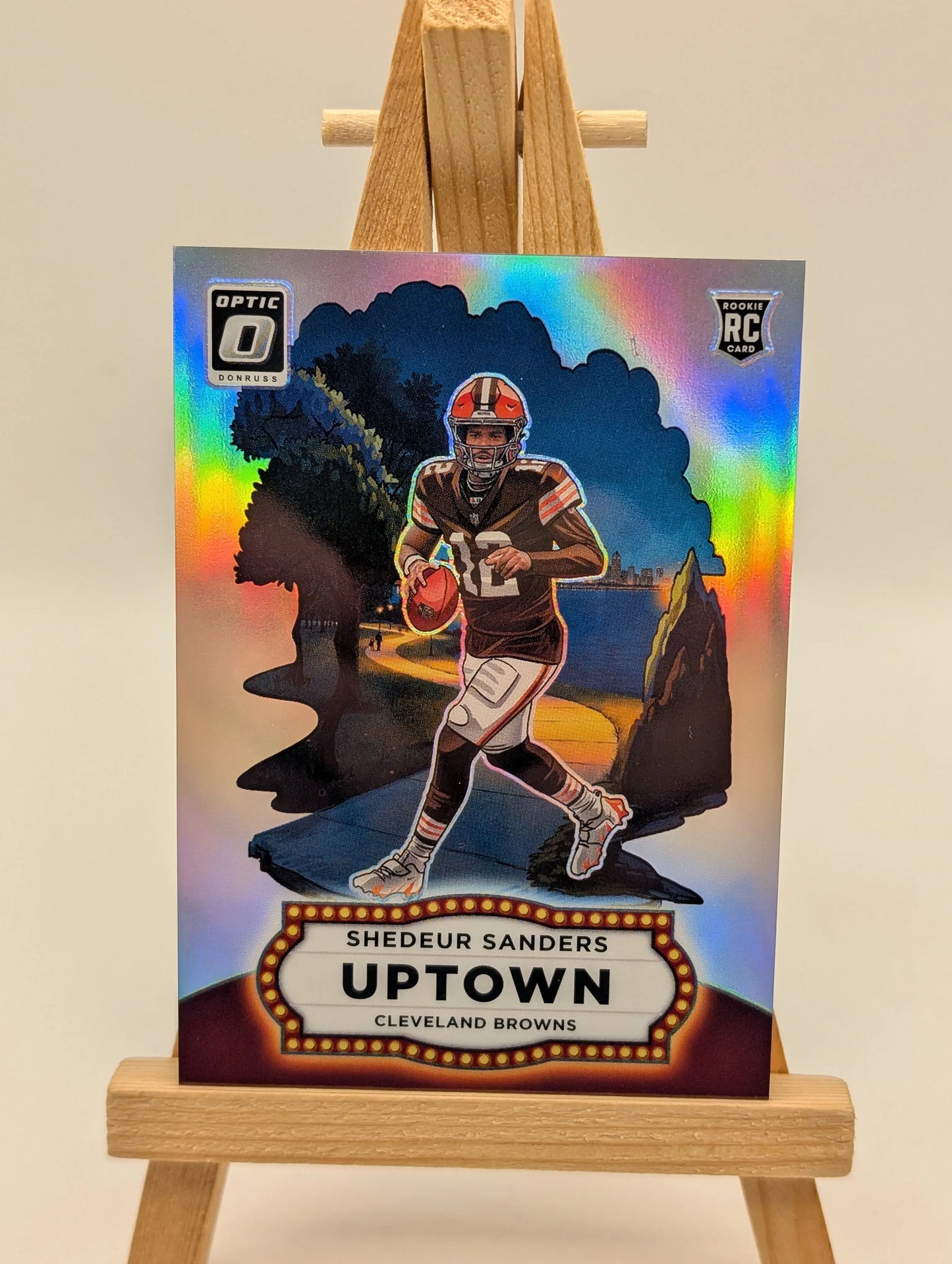 Shedeur Sanders Uptown Rookie #18 Browns 2025 Panini Donruss Optic SSP (RC) FRENLY BRICKS - Open 7 Days