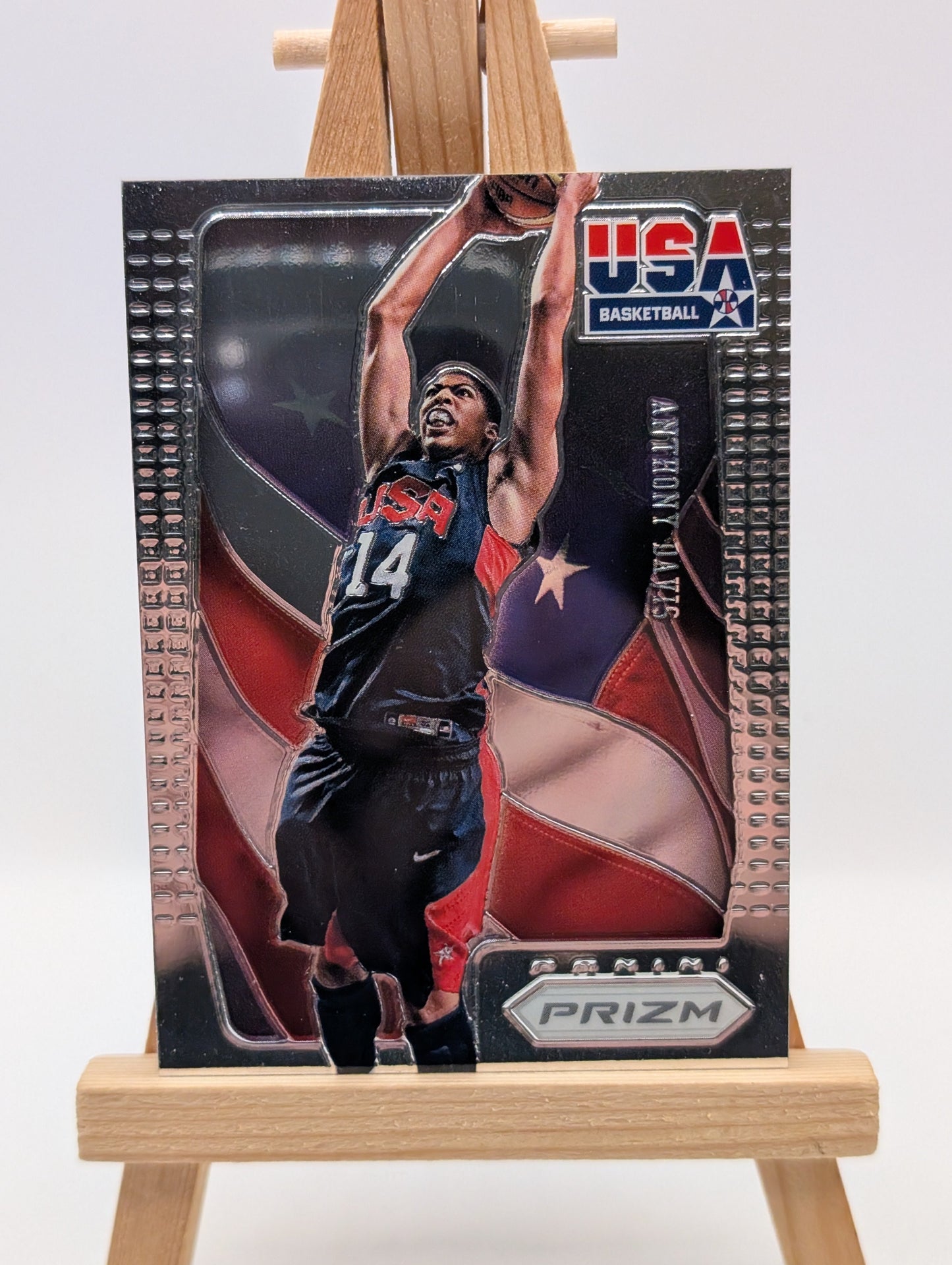 2012-13 Panini Prizm ANTHONY DAVIS USA Basketball Base Set #11 FRENLY BRICKS - Open 7 Days