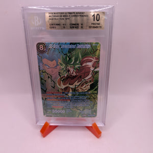 2024 DBS Masters SS Broly Unrestrained Destruction SPR #BT26-049 BGS 10 PRISTINE FRENLY BRICKS - Open 7 Days