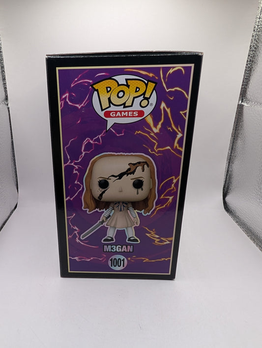 Funko Fusion - M3GAN Pop! Vinyl Figure #1001 Megan FRENLY BRICKS - Open 7 Days