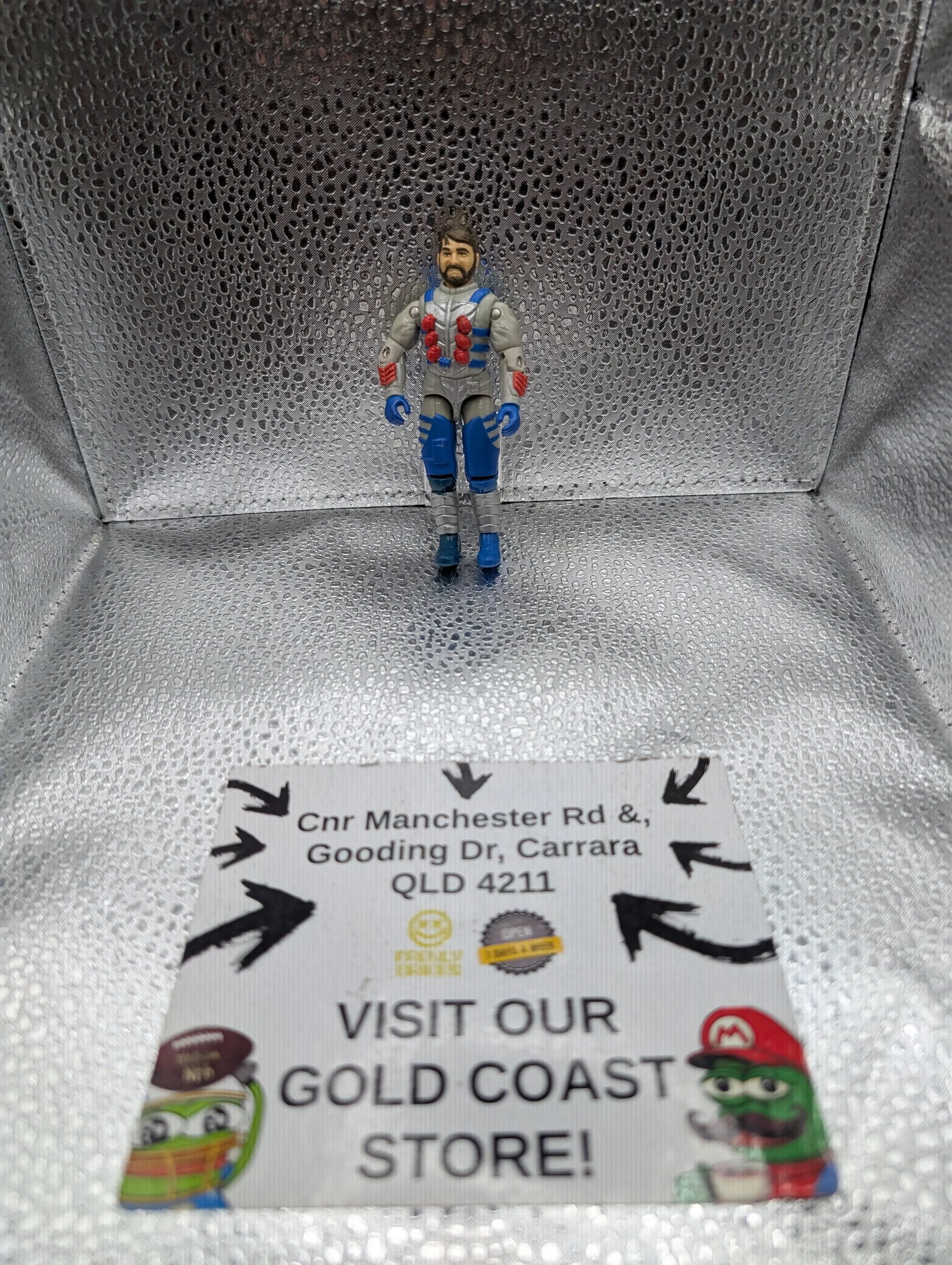 OZONE V3 (1993) G.I. JOE 3.75 VINTAGE REAL AMERICAN HERO STAR BRIGADE FRENLY BRICKS - Open 7 Days