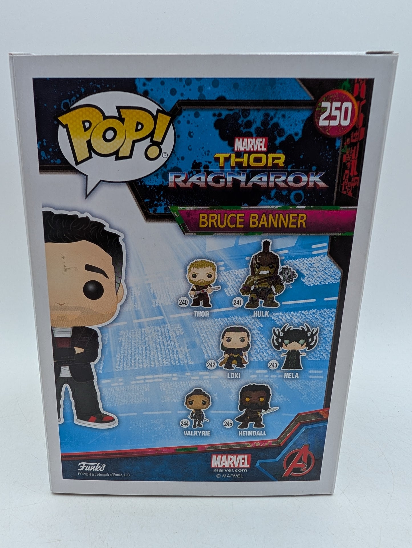 Funko POP! Thor Ragnarok Bruce Banner #250 Vinyl Figure