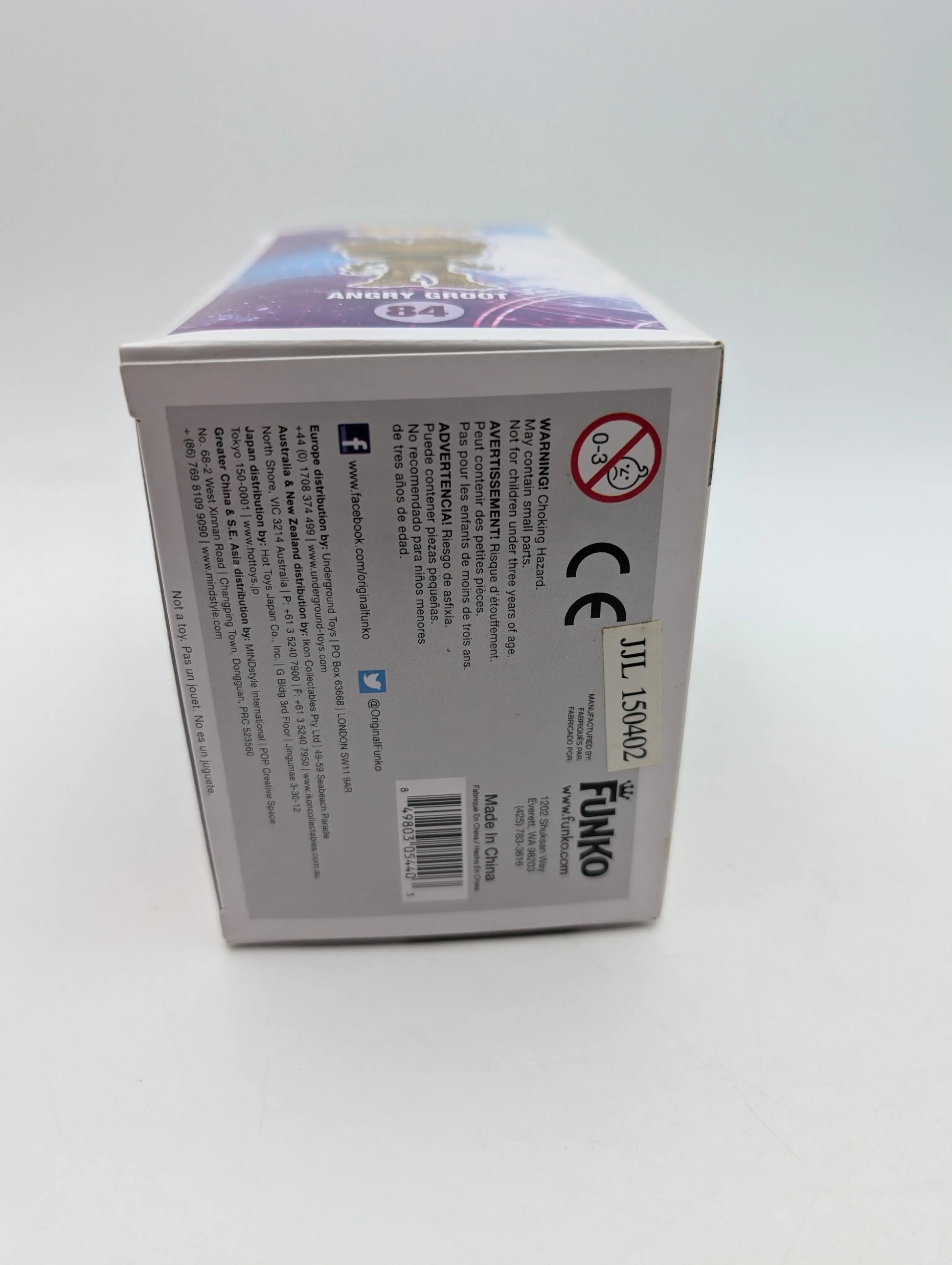 Marvel Funko Pop - Angry Groot - Guardians of the Galaxy - No. 84 FRENLY BRICKS - Open 7 Days