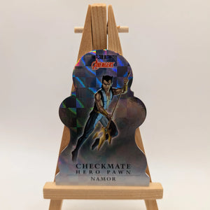 2022 Marvel Fleer Ultra Avengers Checkmate CP-1 NAMOR Hero White Pawn FRENLY BRICKS - Open 7 Days