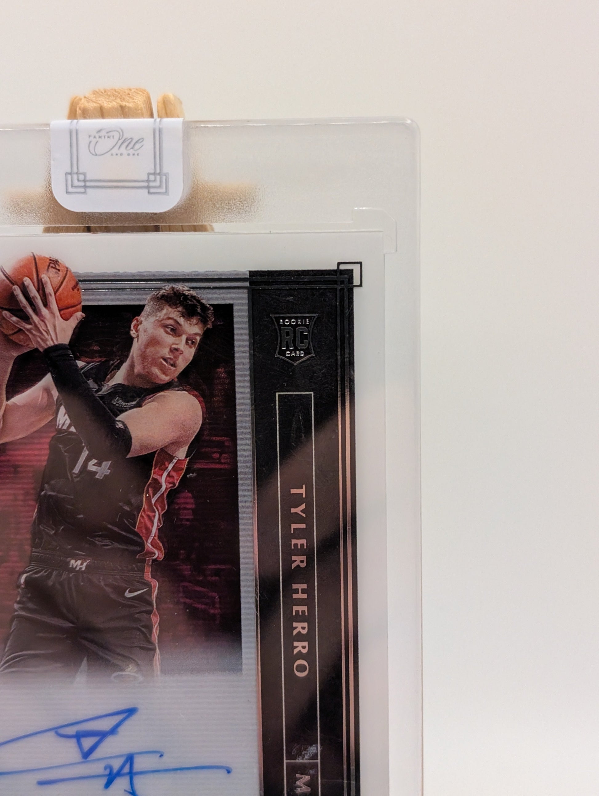 2019-20 Panini One & One Blue 34/49 Tyler Herro Rookie Auto #RA-THR BB2 FRENLY BRICKS - Open 7 Days