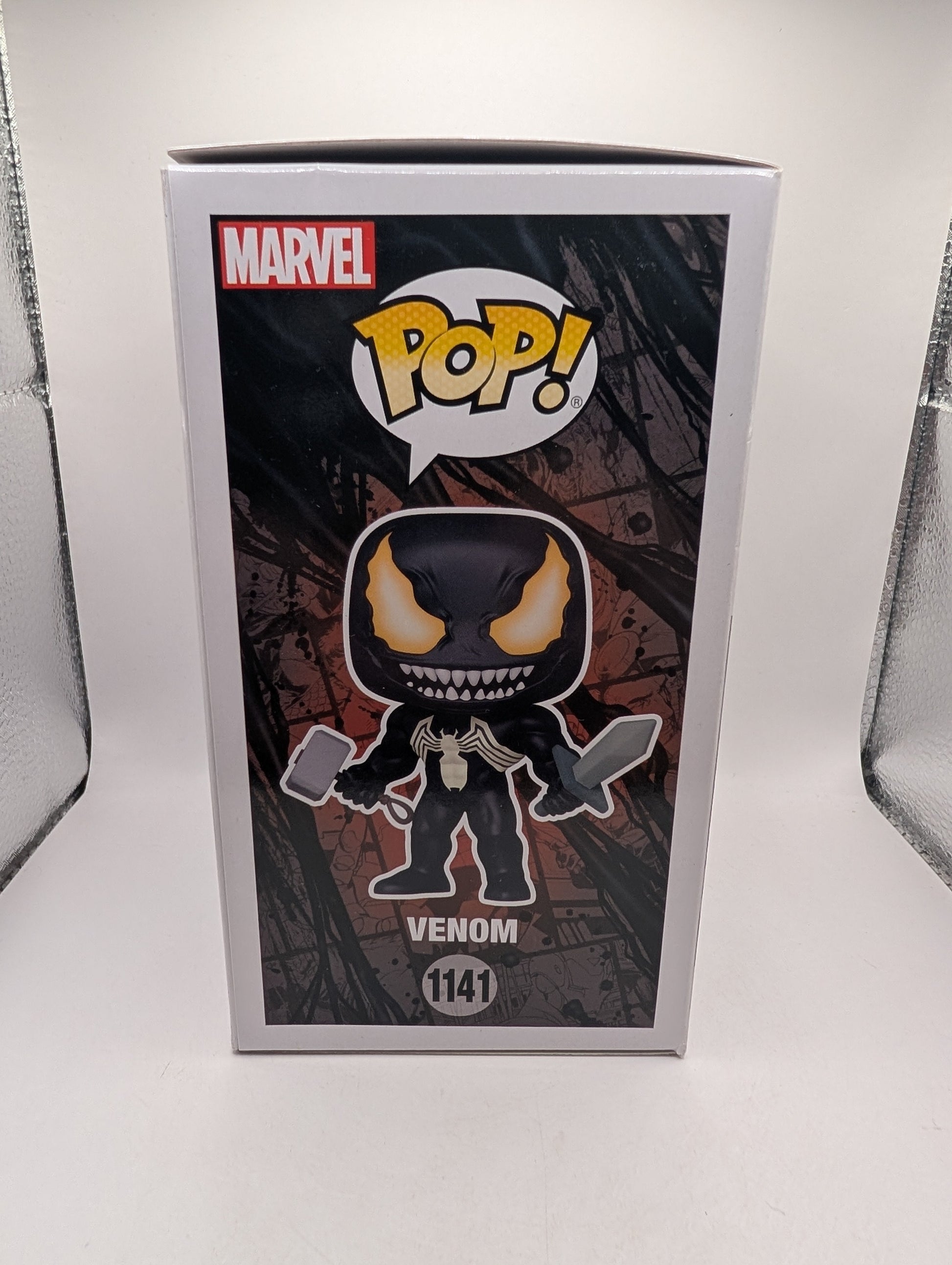 Venom GLOW Mjolnir + Sword 1141 Funko Shop Pop Vinyl FRENLY BRICKS - Open 7 Days