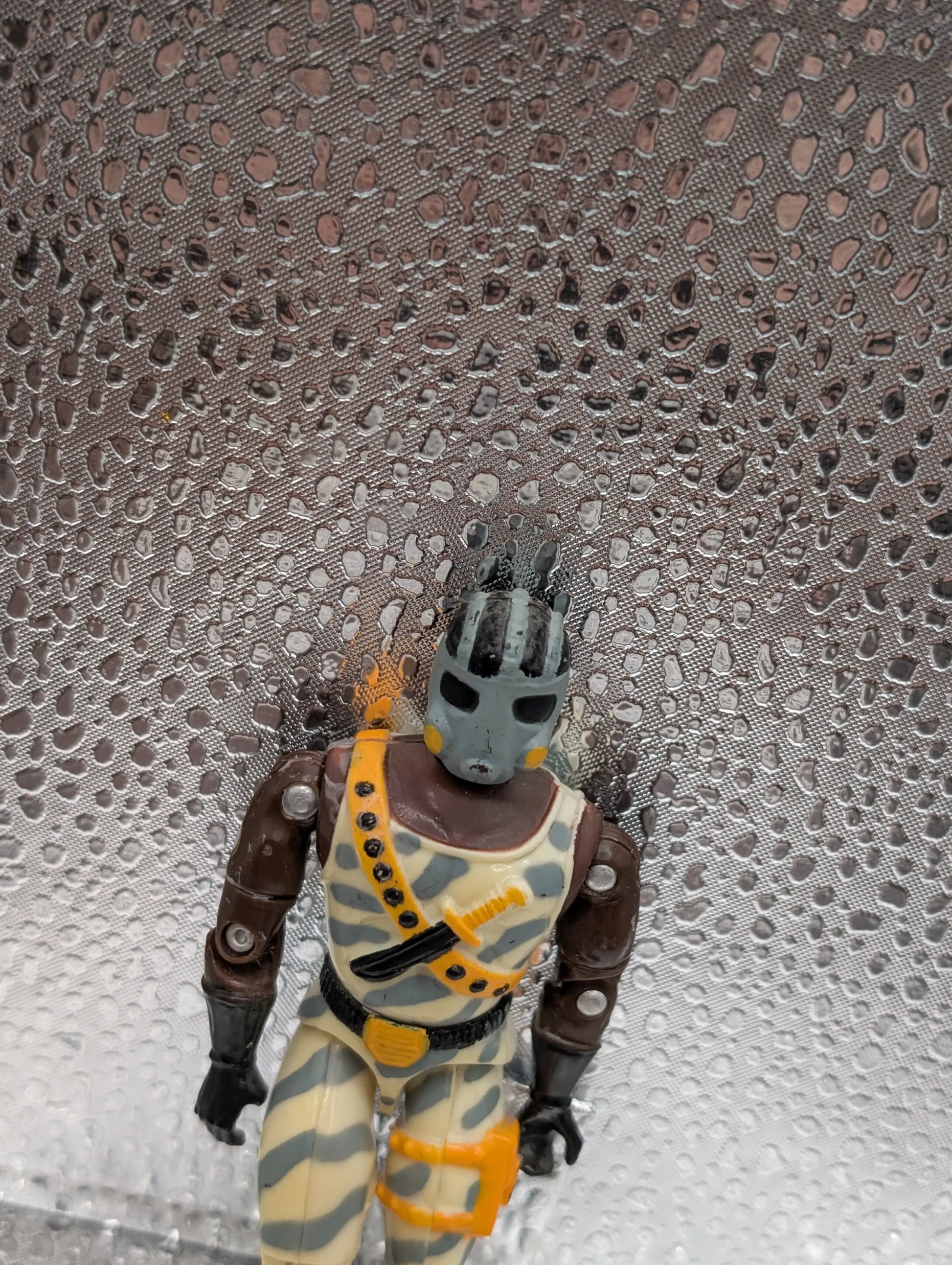 LANARD VTG 1990 THE CORPS WORLD FORCE TEAM GASMAN GAS MAN 3.75'' ACTION FIGURE FRENLY BRICKS - Open 7 Days