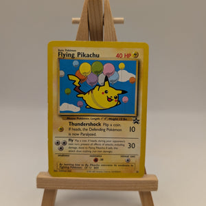 Pokemon 2001 Flying Pikachu Black Star WOTC Promo Card 25 MP FRENLY BRICKS - Open 7 Days