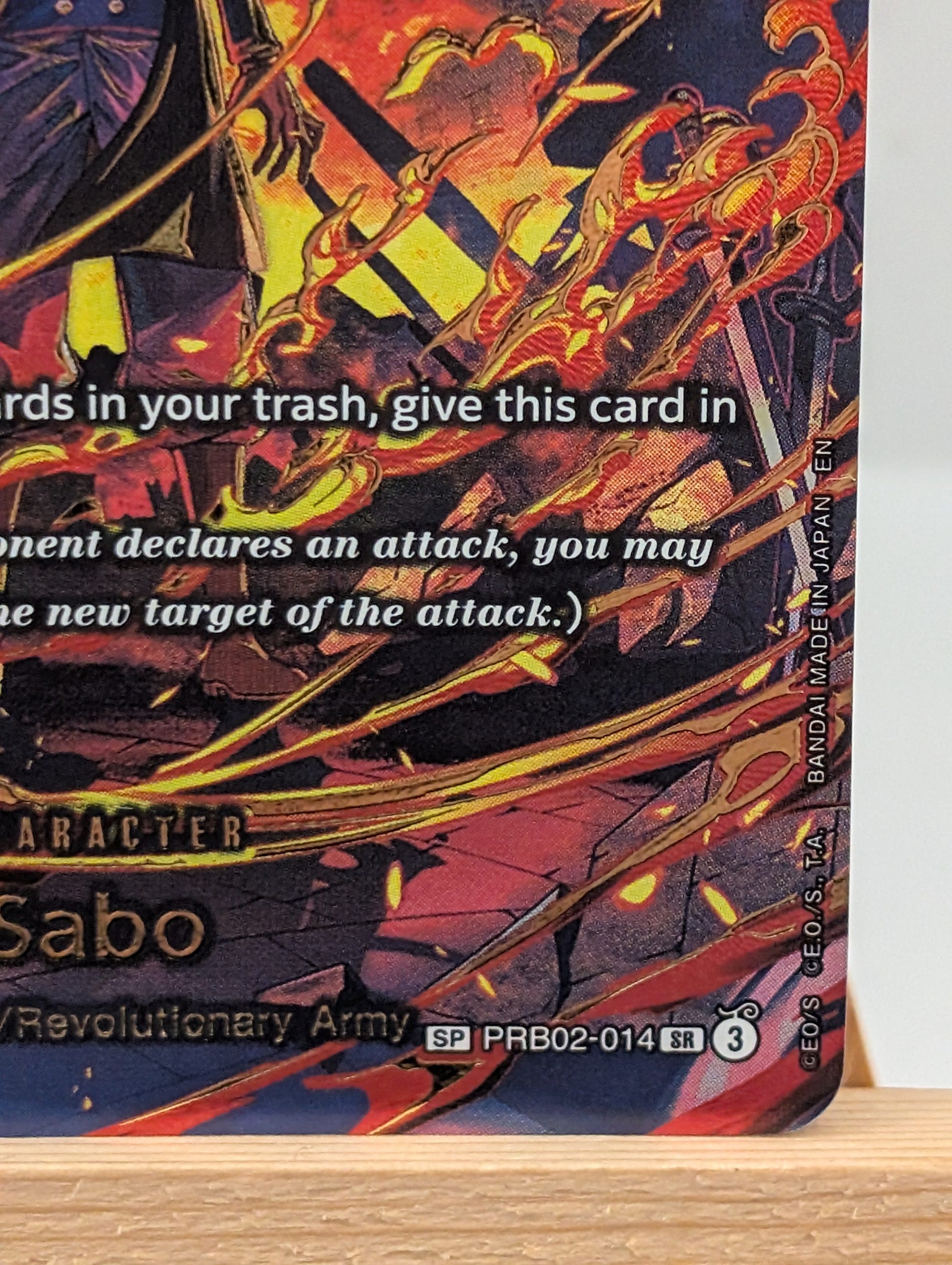 One Piece TCG - Sabo (SP) PRB02-014 - OP15 - Adventure on Kami's Island FRENLY BRICKS - Open 7 Days image 5