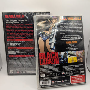 Black Lagoon - Vol. 2 + 1,2 and 3 Combination set DVD Anime used (vol2 sealed) FRENLY BRICKS - Open 7 Days