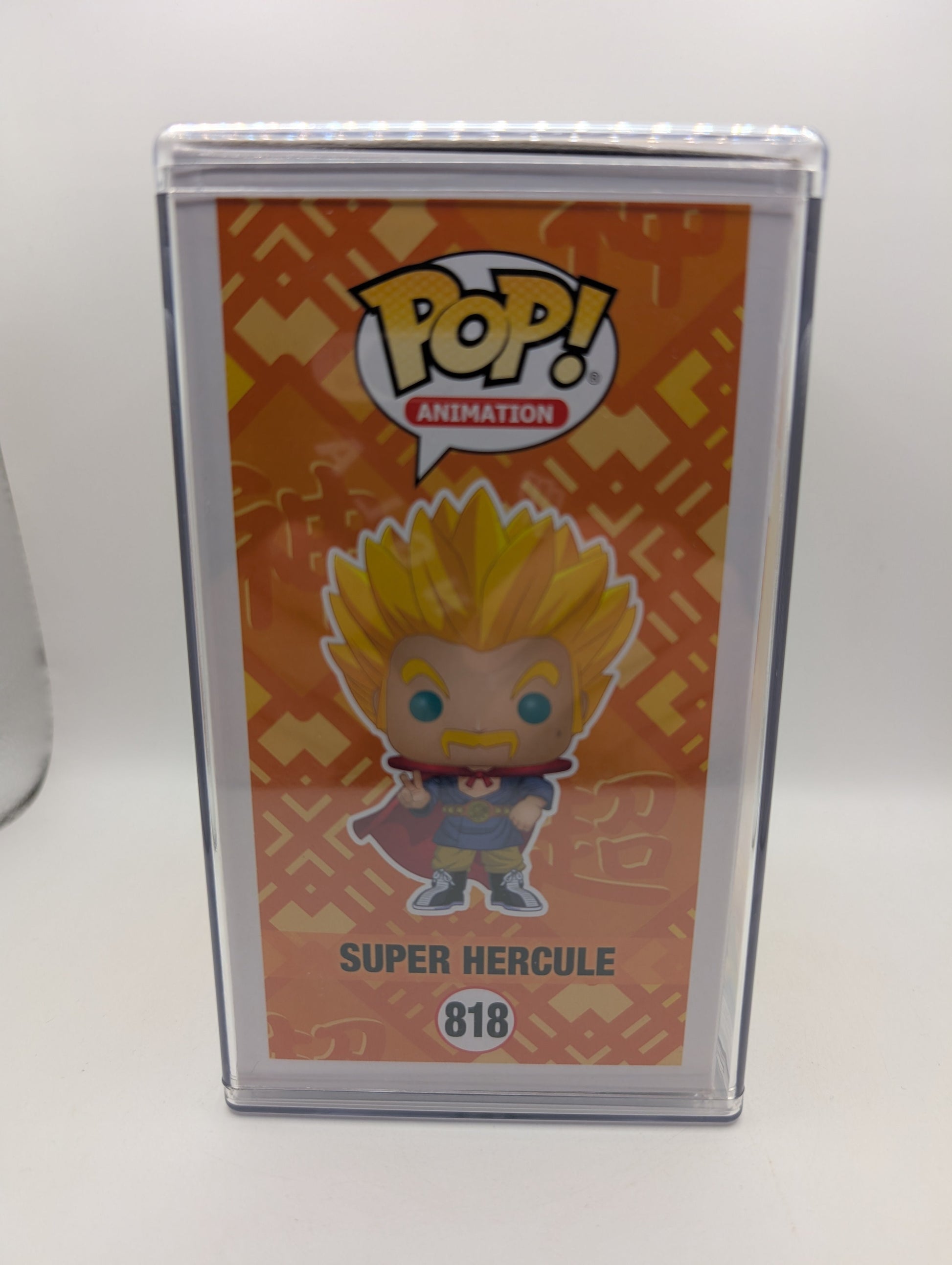 Funko Pop! Dragon Ball Super Hercule #818 GITD SIGNED Chris Rager In Protector FRENLY BRICKS - Open 7 Days