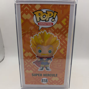Funko Pop! Dragon Ball Super Hercule #818 GITD SIGNED Chris Rager In Protector FRENLY BRICKS - Open 7 Days