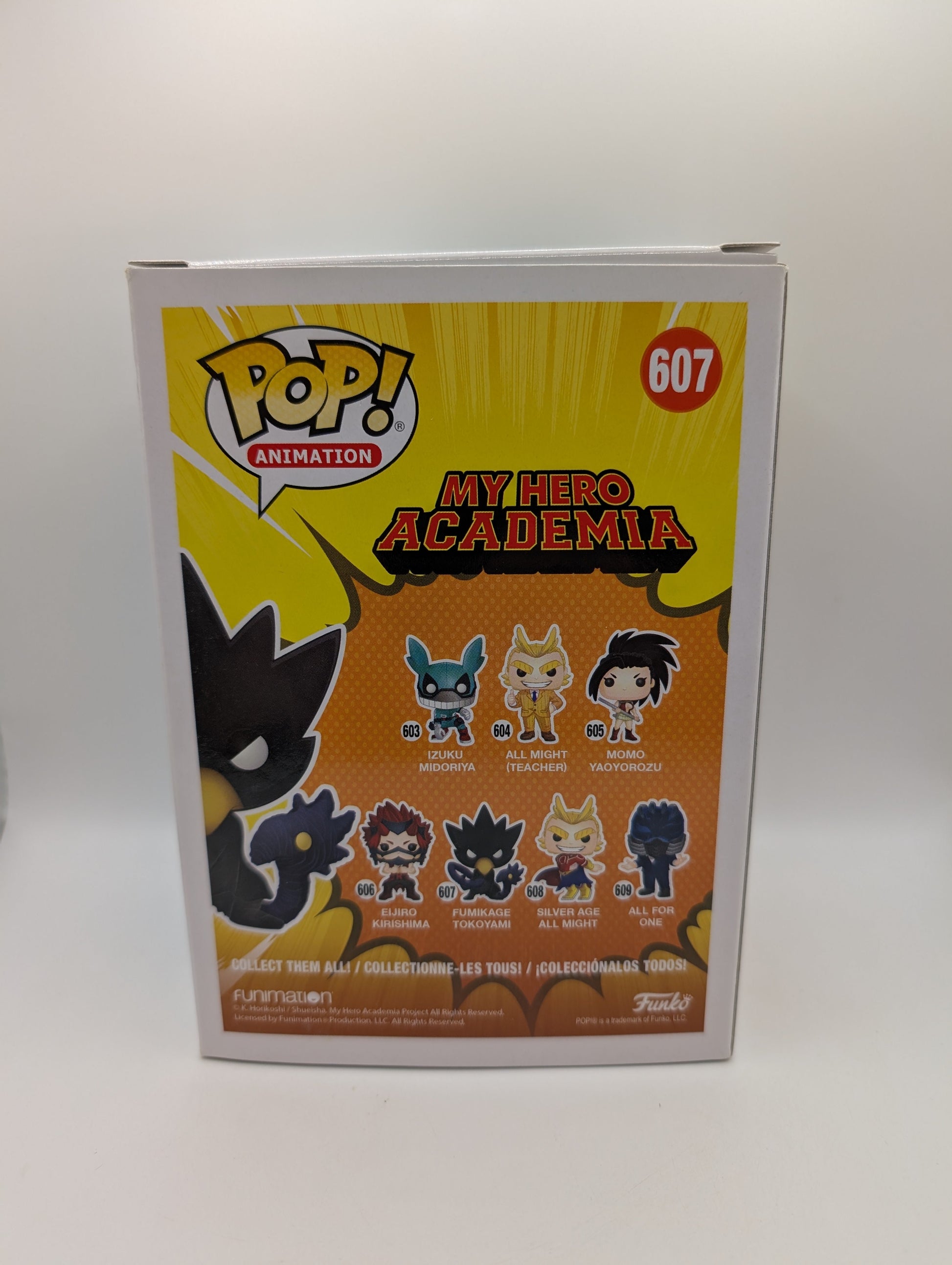 Fumikage Tokoyami MHA 607 Funko Pop Vinyl Anime FRENLY BRICKS - Open 7 Days