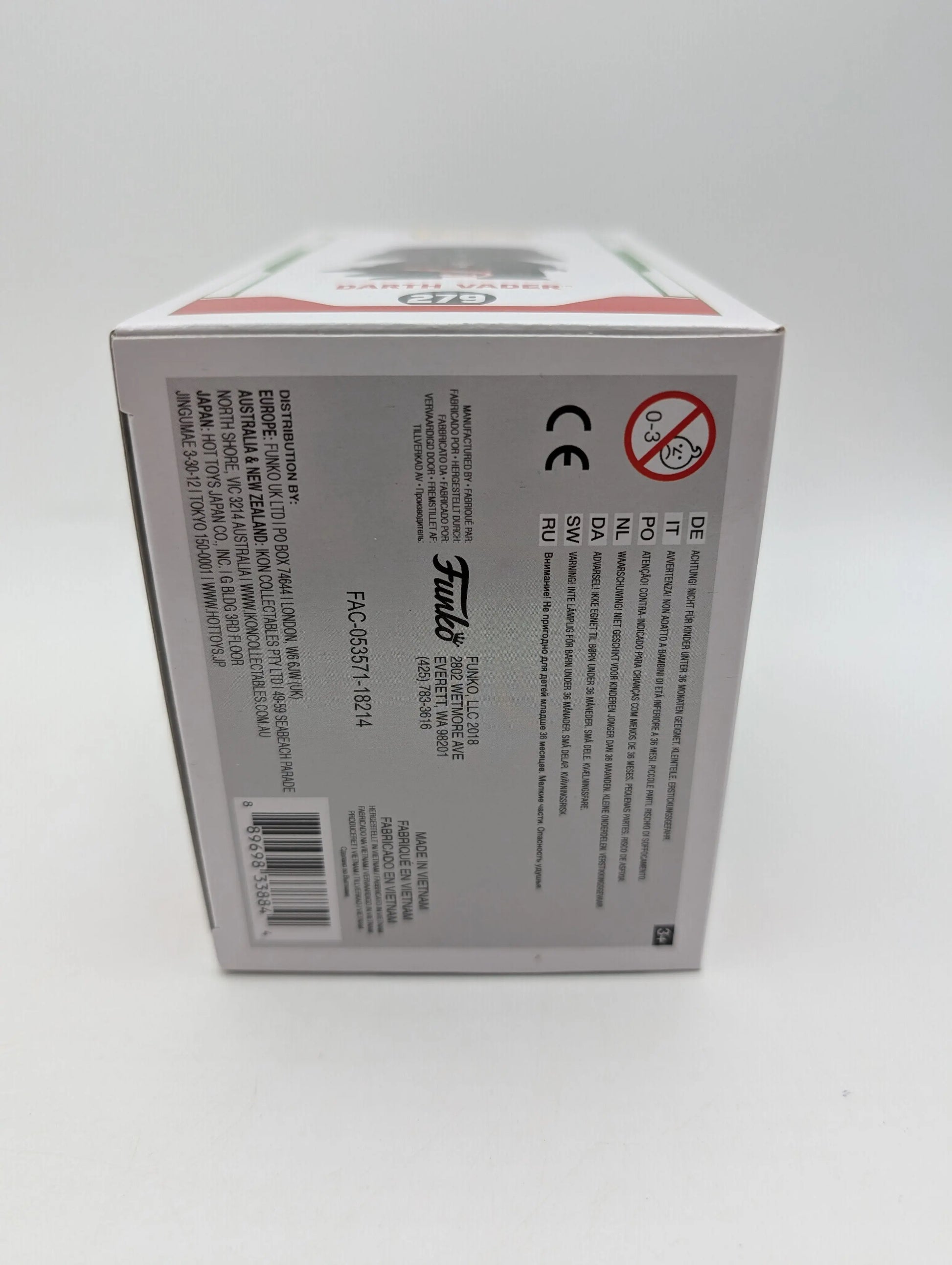 Funko Pop! Vinyl: Star Wars - Darth Vader #279 FRENLY BRICKS - Open 7 Days