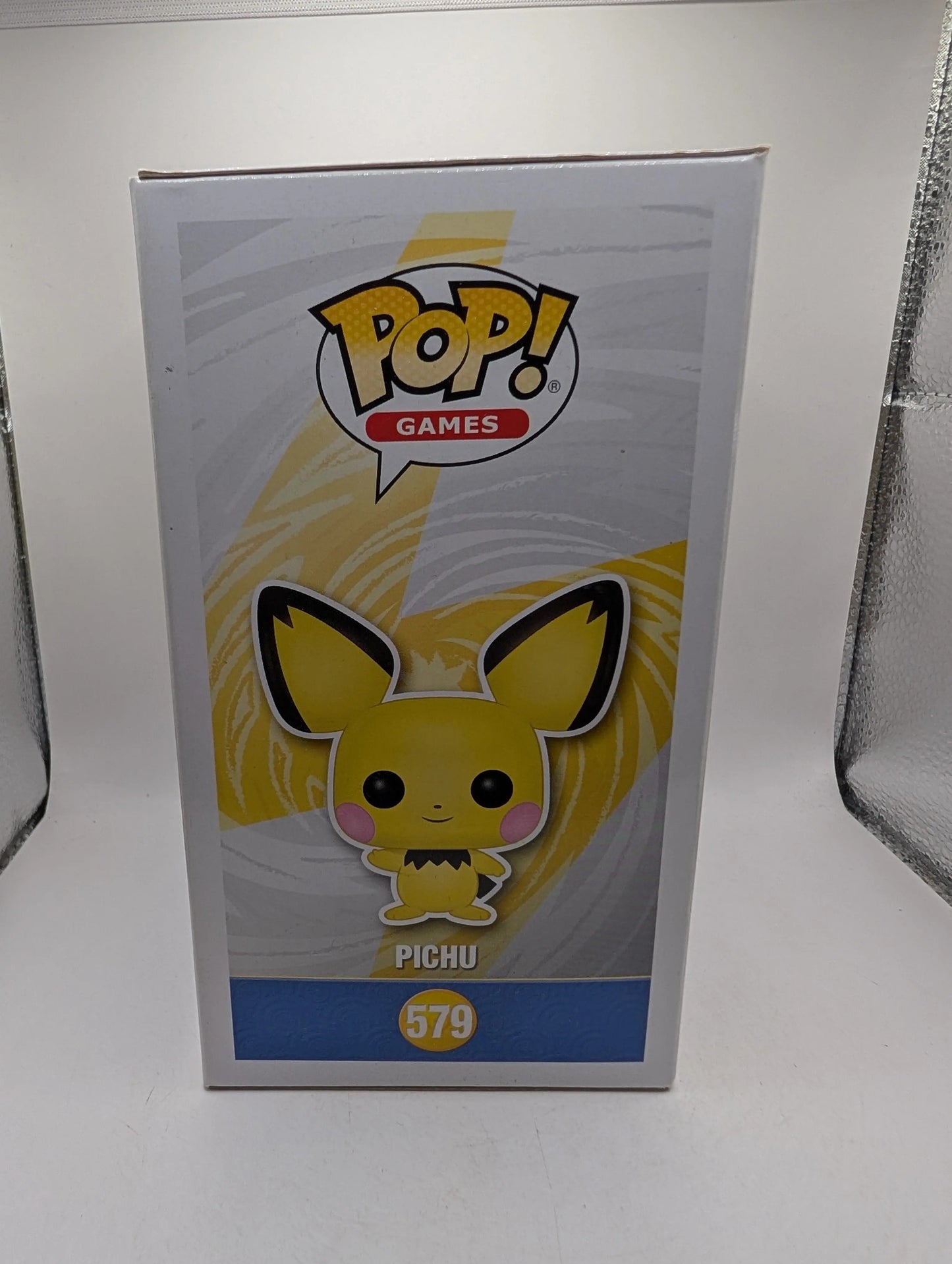 Pichu Pop 579 Flocked - Pokemon Funko Pop! Vinyl - 2020 Wonderous Conv FRENLY BRICKS - Open 7 Days