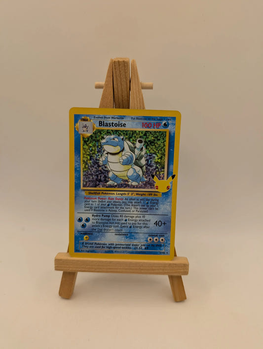 Blastoise Holo Celebrations 2/102 Pokemon Card TCG FRENLY BRICKS - Open 7 Days