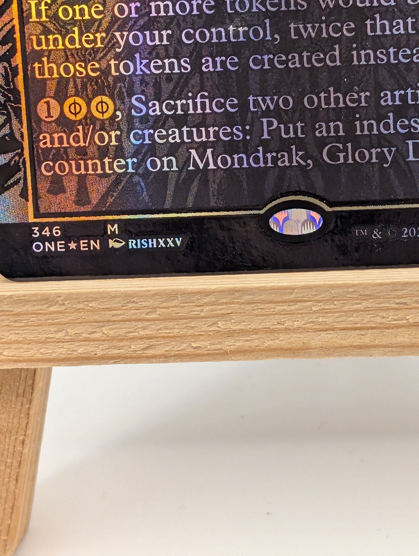 Mondrak, Glory Dominus (Oil Slick Raised Foil) [Phyrexia: All Will Be One] Foil lp FRENLY BRICKS - Open 7 Days
