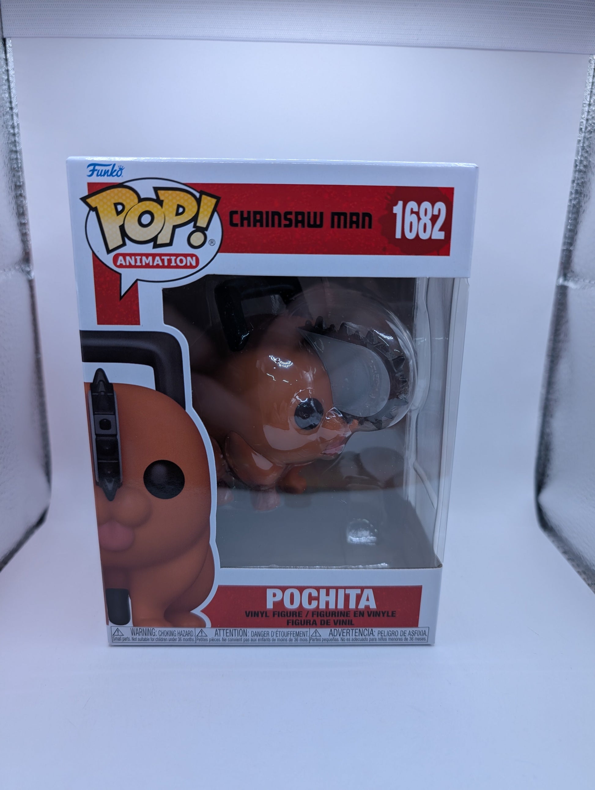 Chainsaw Man - Pochita Pop! Vinyl Figure #1682 FRENLY BRICKS - Open 7 Days