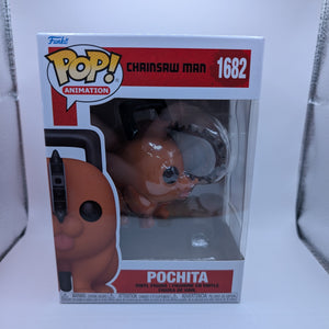 Chainsaw Man - Pochita Pop! Vinyl Figure #1682 FRENLY BRICKS - Open 7 Days