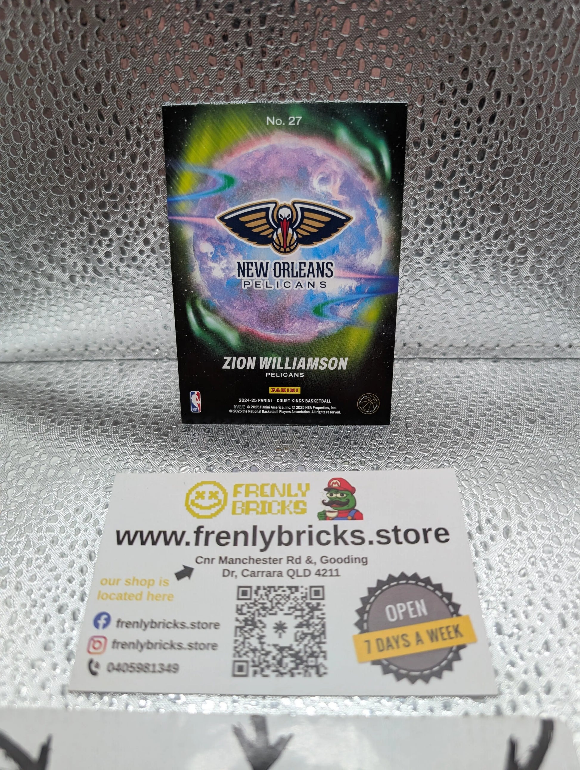 2024-25 Panini Court Kings Zion Williamson Aurora Case Hit SSSP! Pelicans #27 FRENLY BRICKS - Open 7 Days