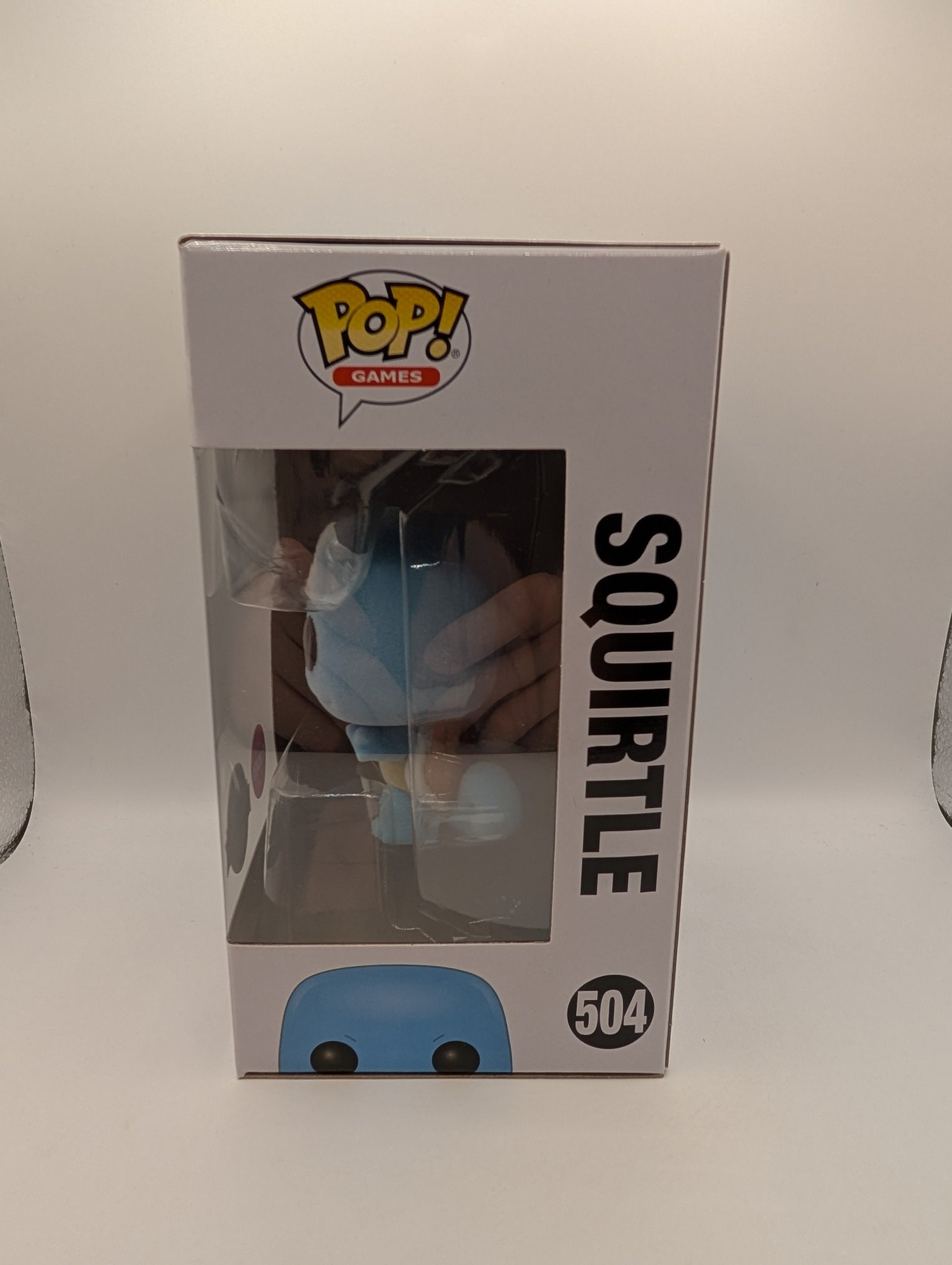 Funko Pop! Pokémon: #504 SQUIRTLE (Flocked) *VAULTED* FRENLY BRICKS - Open 7 Days