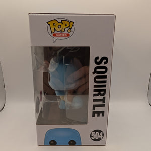 Funko Pop! Pokémon: #504 SQUIRTLE (Flocked) *VAULTED* FRENLY BRICKS - Open 7 Days