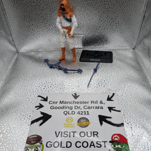 GI Joe Dollar General Storm Shadow orange white loose figure 2013 Ninja TGin Zu FRENLY BRICKS - Open 7 Days