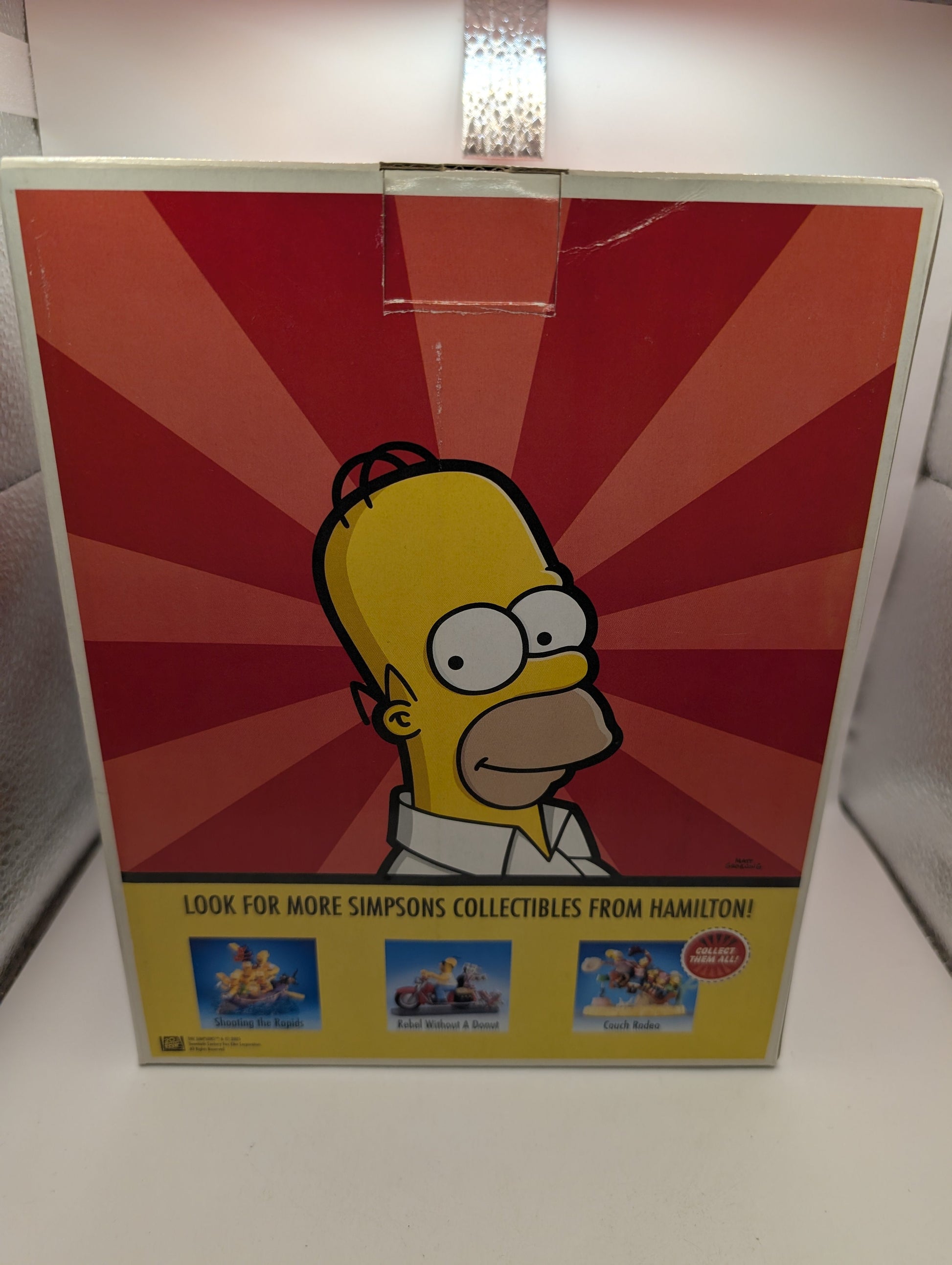 "EXCELLENT!" Simpsons The Springfield Citizens Sculpture Collection Mr. Burns Inc Box FRENLY BRICKS - Open 7 Days