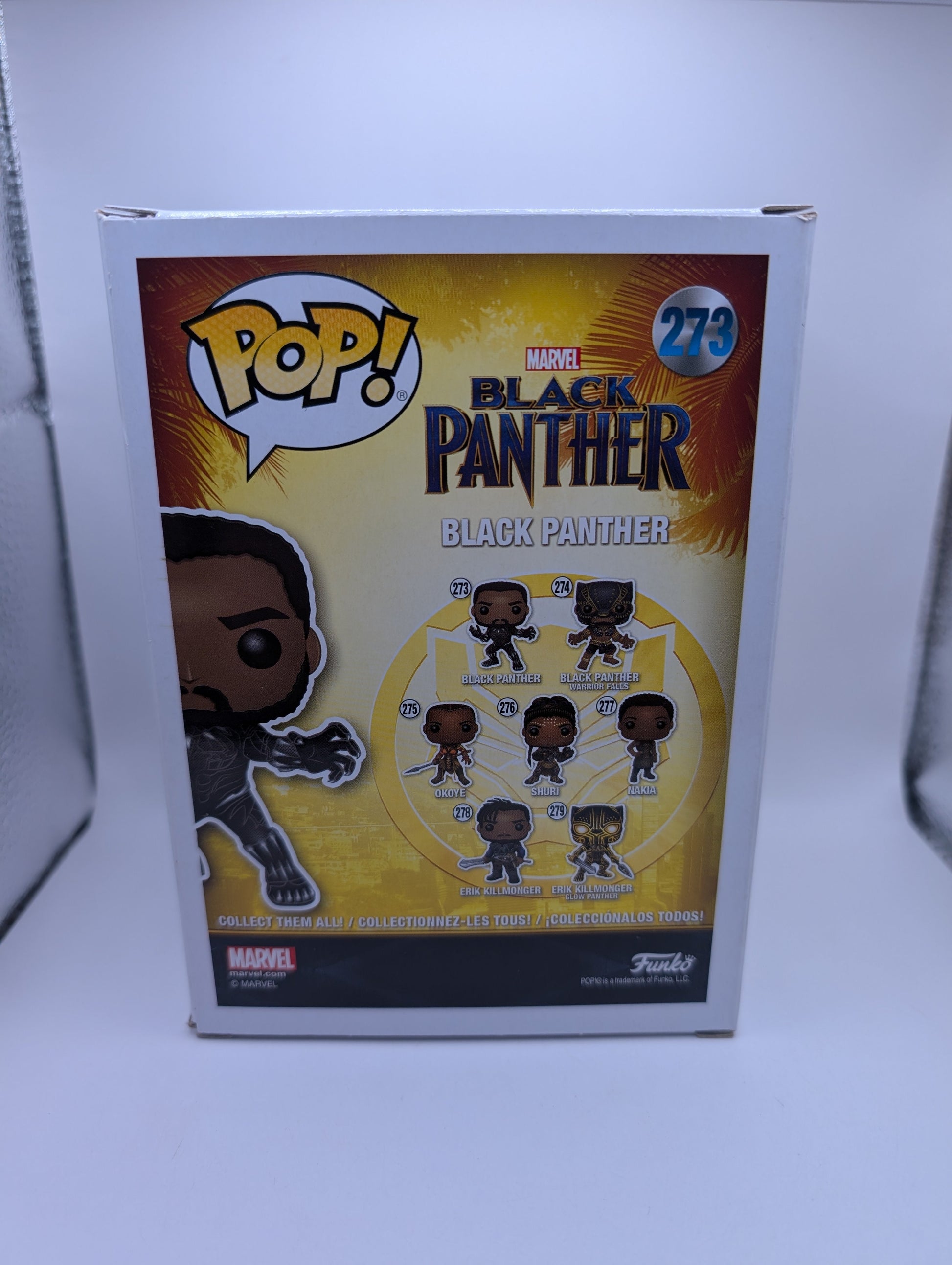 Funko Pop! Black Panther #273 Glow Chase Marvel Figure FRENLY BRICKS - Open 7 Days