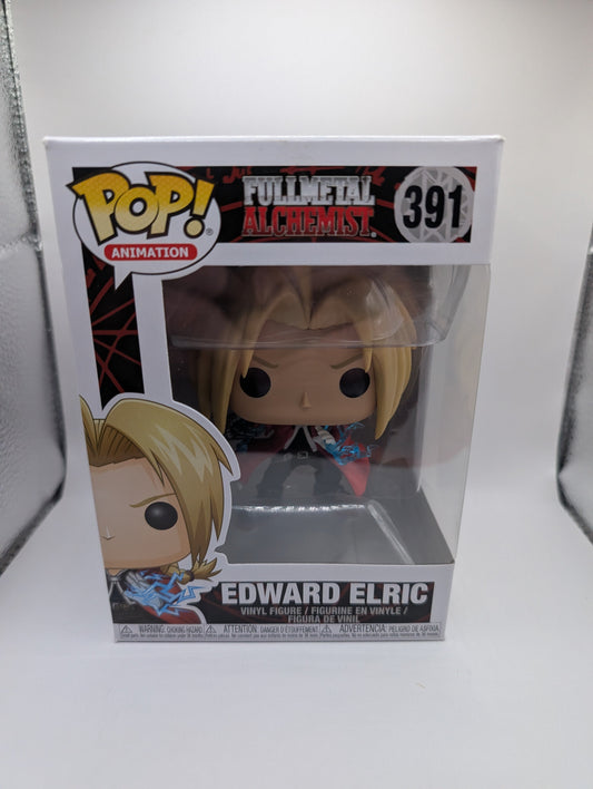 Funko POP #391 Edward Elric - Full Metal Alchemist - Vaulted FRENLY BRICKS - Open 7 Days