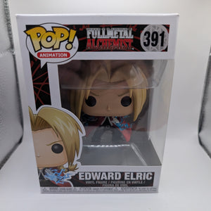 Funko POP #391 Edward Elric - Full Metal Alchemist - Vaulted FRENLY BRICKS - Open 7 Days