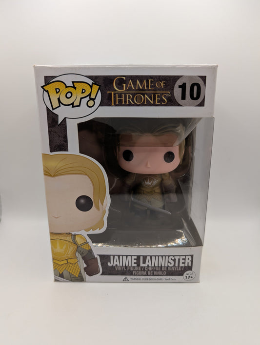 Funko POP Game of Thrones  Jaime Lannister #10 FRENLY BRICKS - Open 7 Days