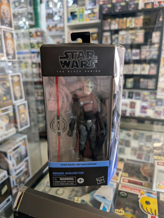 Star Wars: Obi-Wan Kenobi - Grand Inquisitor Black Series 6” Scale Action Figure FRENLY BRICKS - Open 7 Days