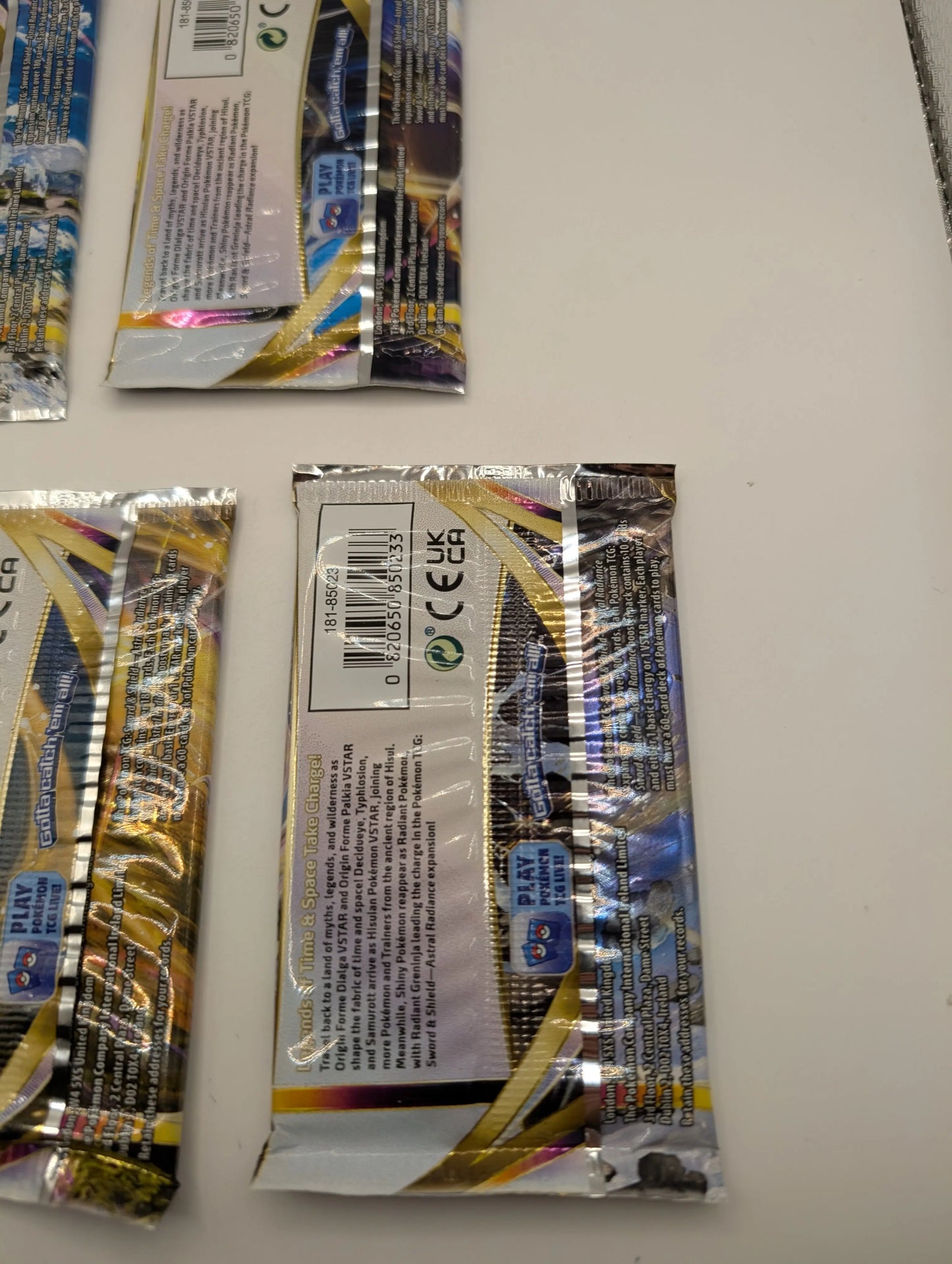 Pokemon Astral Radiance Booster Pack x 5 [Full Art Set] New/Sealed FRENLY BRICKS - Open 7 Days