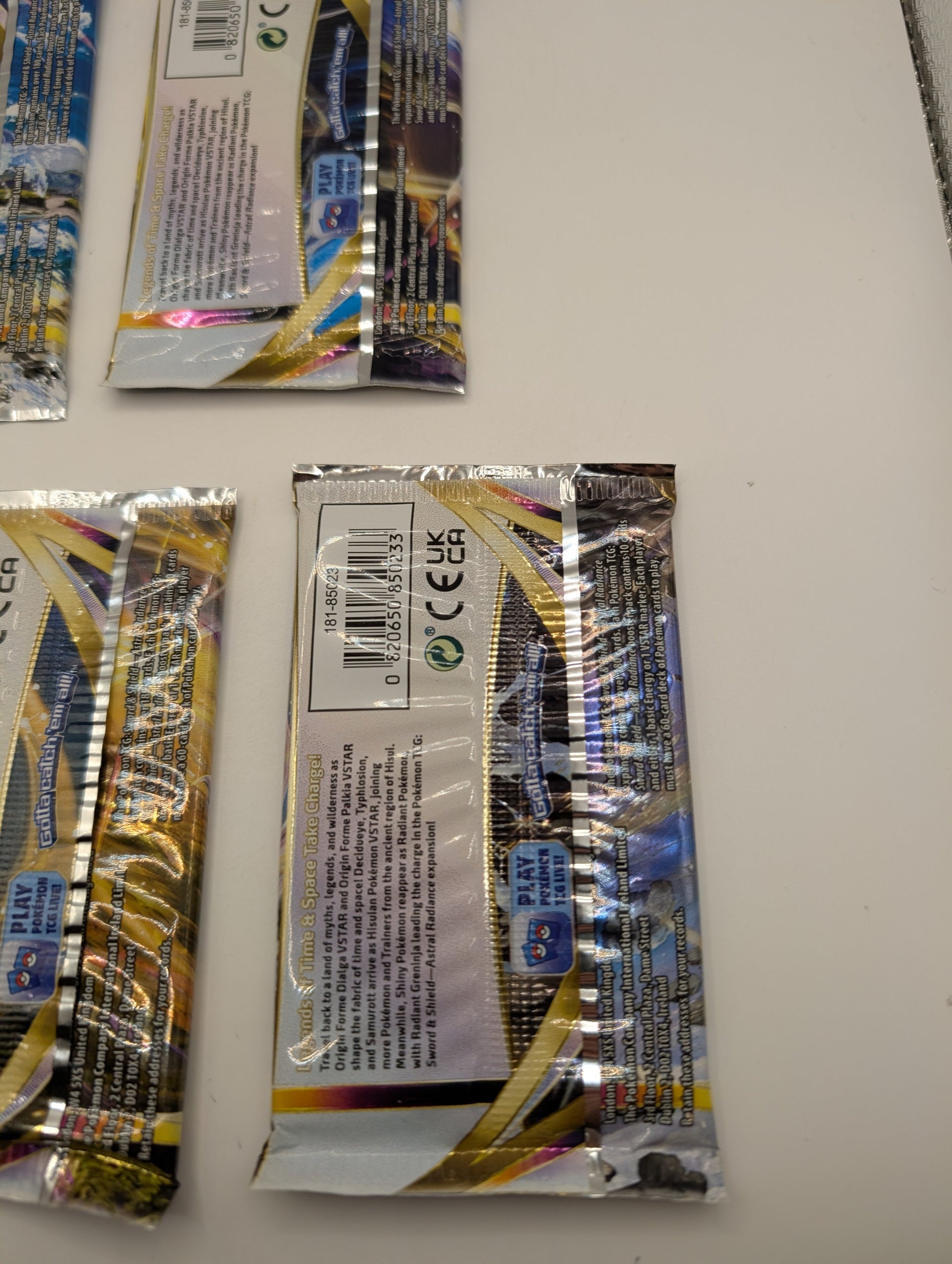 Pokemon Astral Radiance Booster Pack x 5 [Full Art Set] New/Sealed FRENLY BRICKS - Open 7 Days