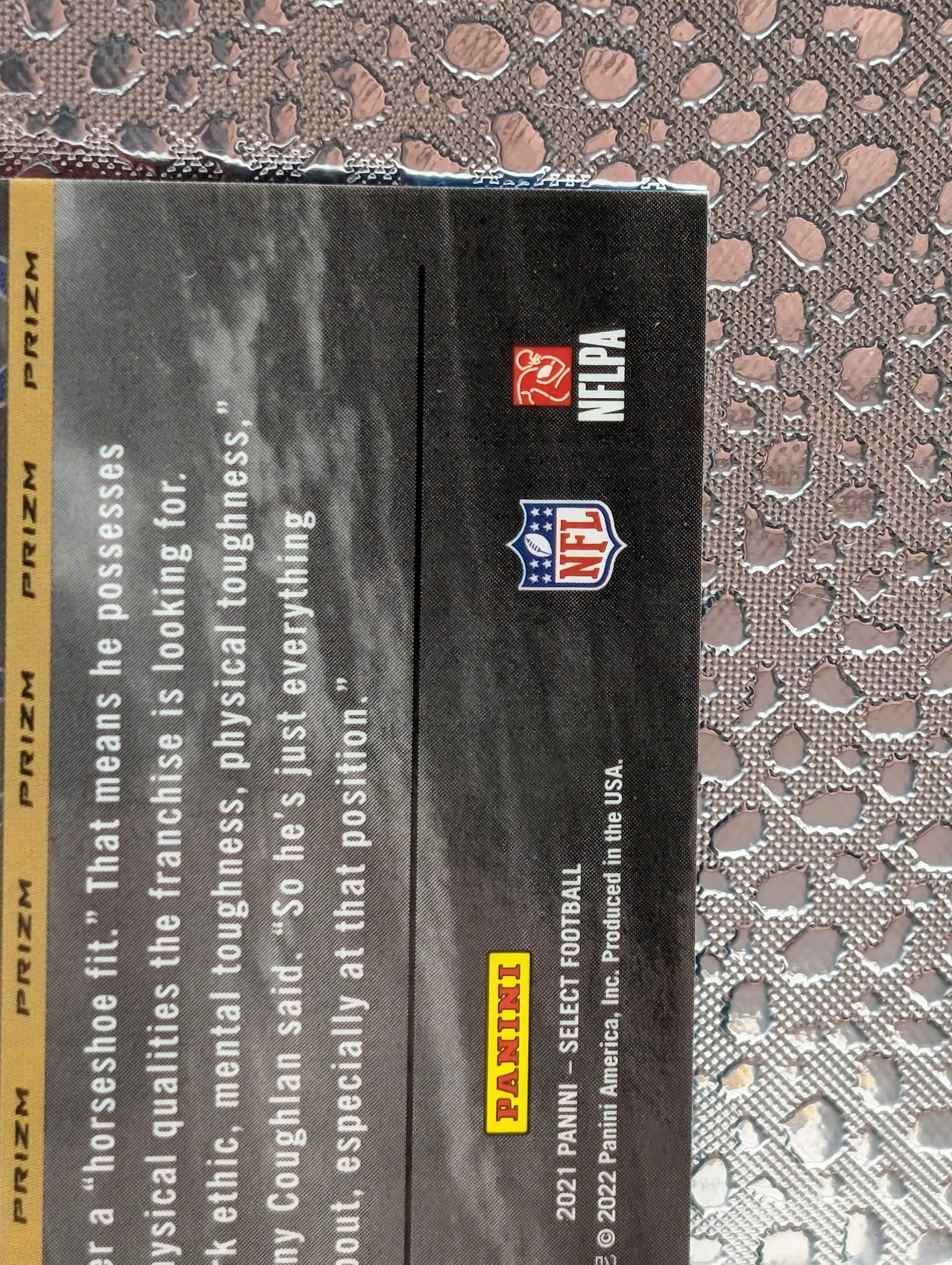 2021 Panini Select Football Sam Ehlinger Certified RC #SCR-25 Colts FRENLY BRICKS - Open 7 Days