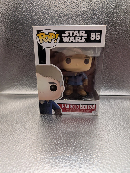 FUNKO Pop Vinyl Han Solo Star Wars #86 FRENLY BRICKS - Open 7 Days