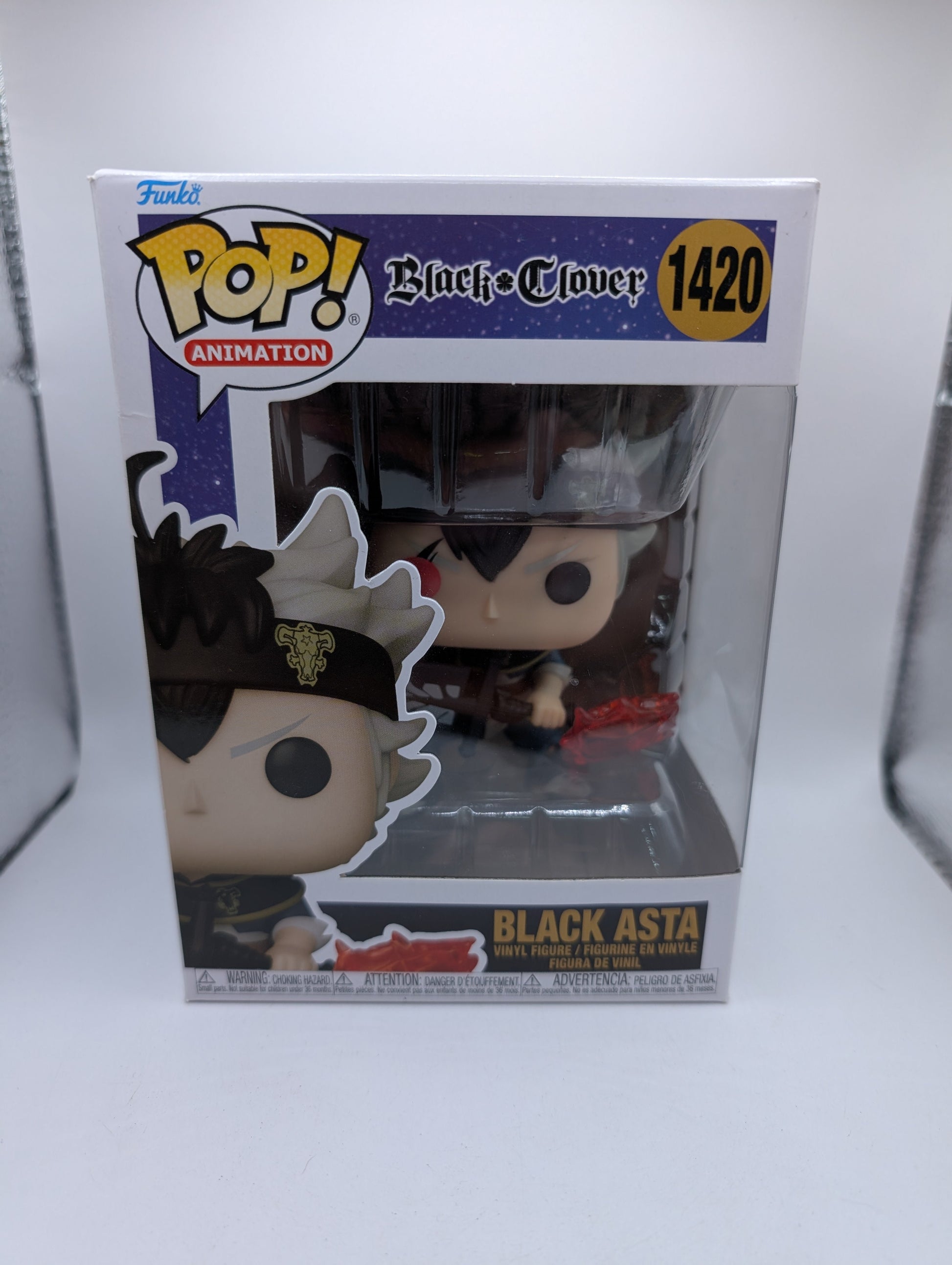 Animation Funko Pop - Black Asta - Black Clover - No. 1420 FRENLY BRICKS - Open 7 Days