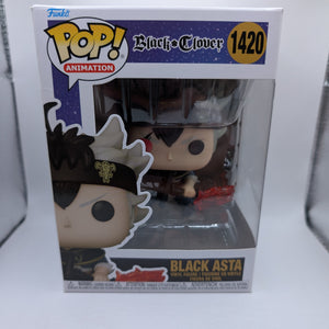 Animation Funko Pop - Black Asta - Black Clover - No. 1420 FRENLY BRICKS - Open 7 Days