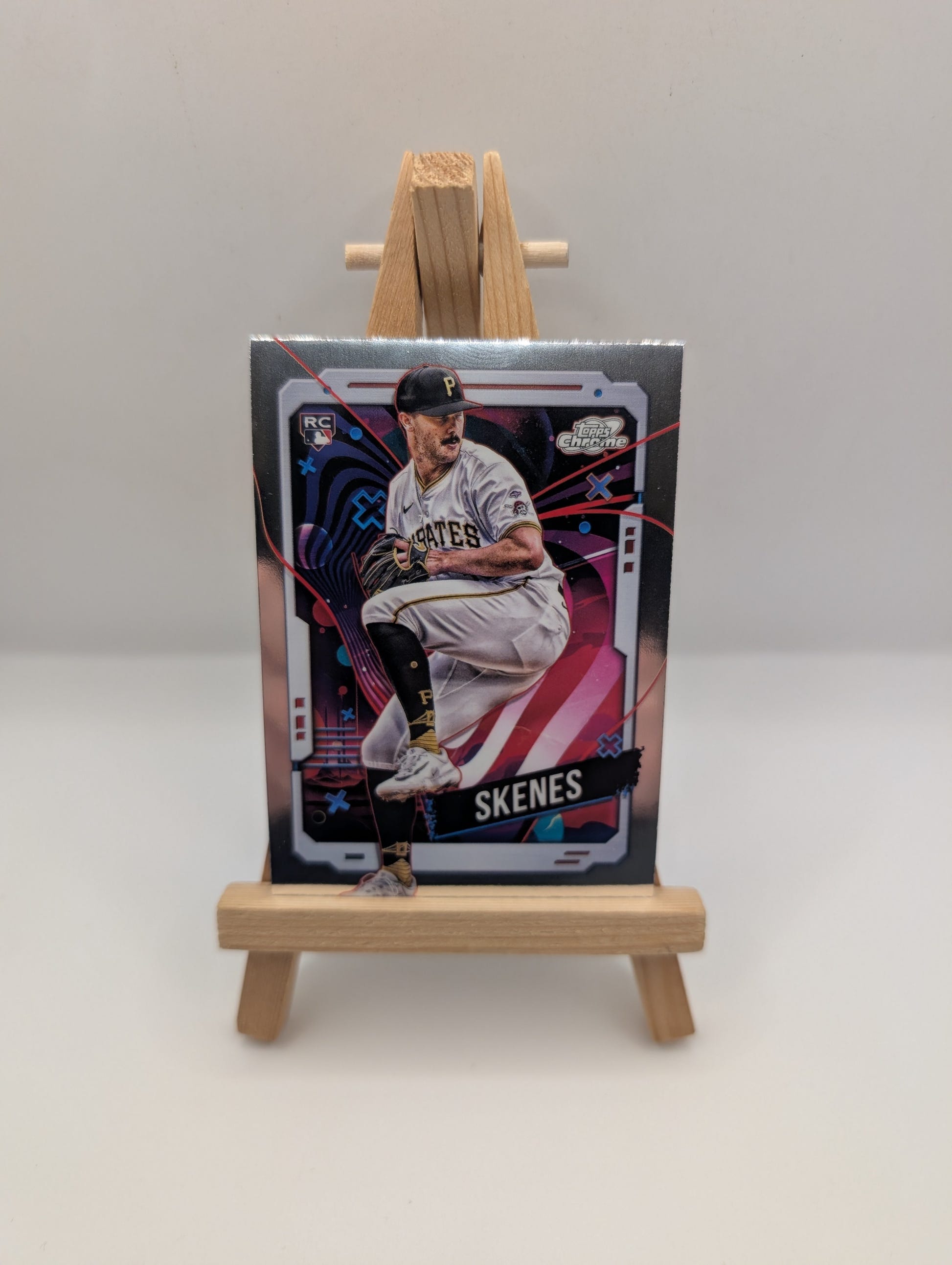 2024 Topps Cosmic Chrome Paul Skenes RC Rookie #30 Pirates FRENLY BRICKS - Open 7 Days image 1