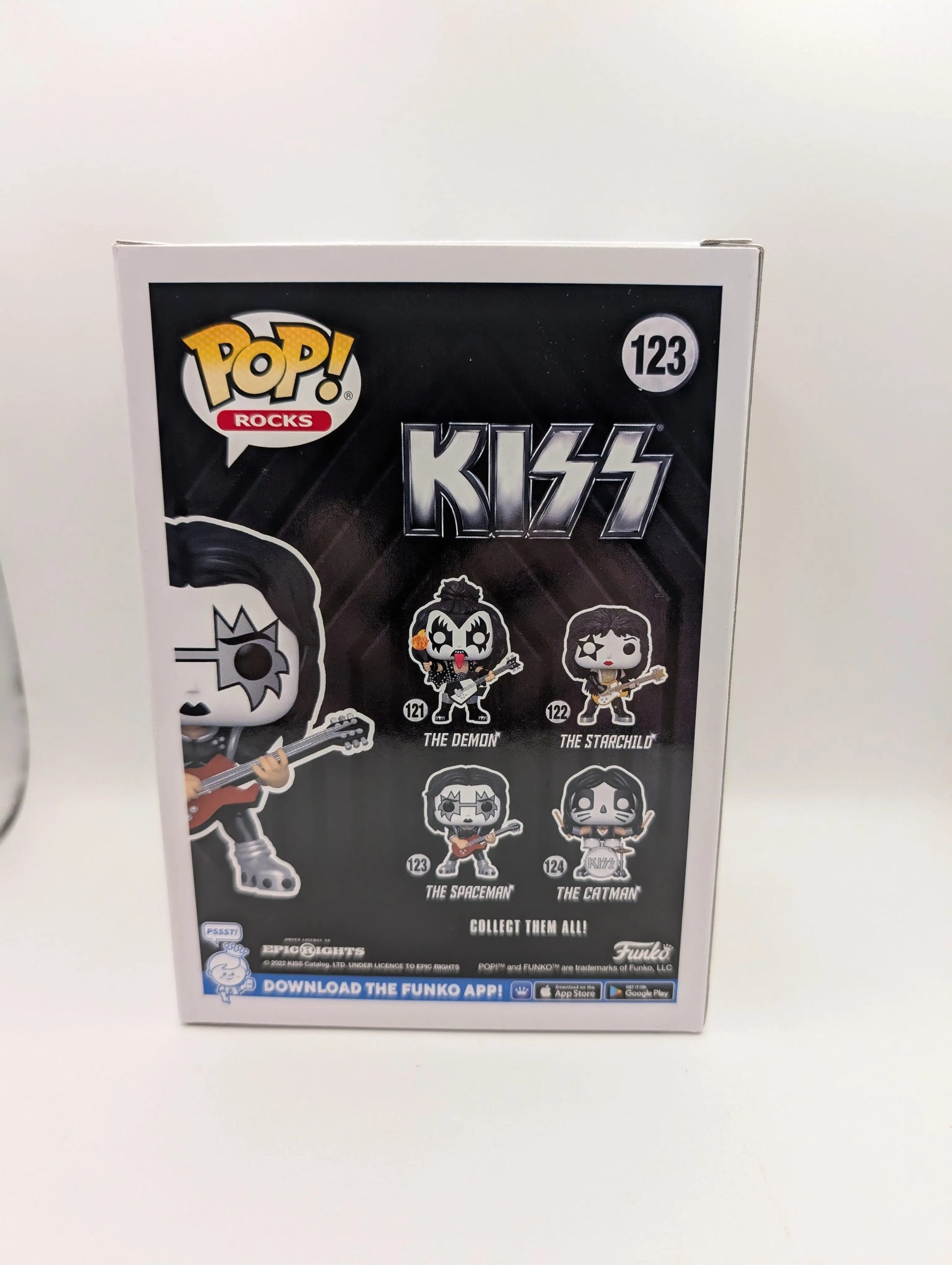 KISS - The Spaceman Glow in the Dark Pop! Vinyl Figure (RS) #123 FRENLY BRICKS - Open 7 Days image 3